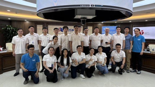 SAFI TIẾP TỤC ĐỒNG HÀNH CÙNG TẬP ĐOÀN ĐÈO CẢ TRONG ĐÀO TẠO SƠ CẤP CỨU CHUẨN AHA