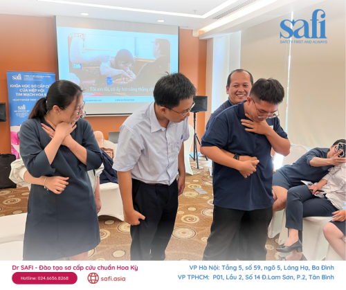 SAFI x KHÁCH SẠN LUXEL APT | CHƯƠNG TRÌNH ĐÀO TẠO SƠ CẤP CỨU CHUẨN HOA KỲ