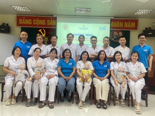 Đào tạo Giảng viên sơ cấp cứu Trung tâm cấp cứu 115 Hải Phòng - T5.2025