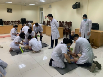 Đào tạo Giảng viên sơ cấp cứu Trung tâm cấp cứu 115 Hải Phòng - T5.2025