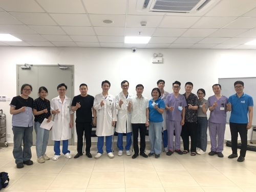 Khóa đào tạo BLS AHA Bệnh Viện Đa khoa Hồng Ngọc - 12-13.05.2025