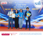 SAFI_“GIẢI THƯỞNG ĐẠI SỨ TRUYỀN THÔNG NGÀNH Y_KMOLS” VÀ HÀNH TRÌNH LAN TỎA KIẾN THỨC SƠ CẤP CỨU 