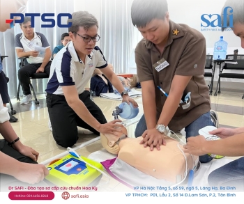 Khóa đào tạo AHA HeartSaver và AHA BLS tại Vũng Tàu - 07-08.05.2025