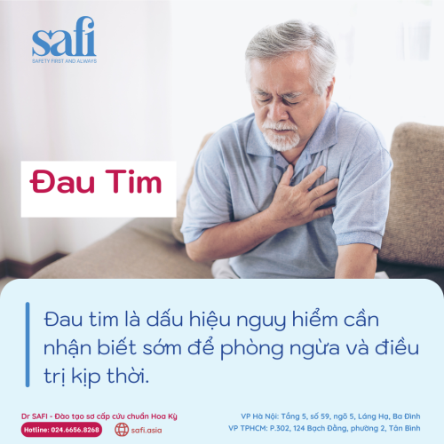 Sơ cứu đau tim: Nguyên nhân, dấu hiệu và cách xử lý kịp thời