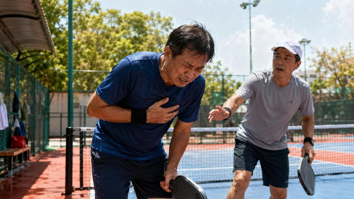 ĐỪNG ĐỂ TRẬN PICKLEBALL BIẾN THÀNH BIẾN CỐ SINH TỬ _ GIỮA MÙA NẮNG NÓNG!
