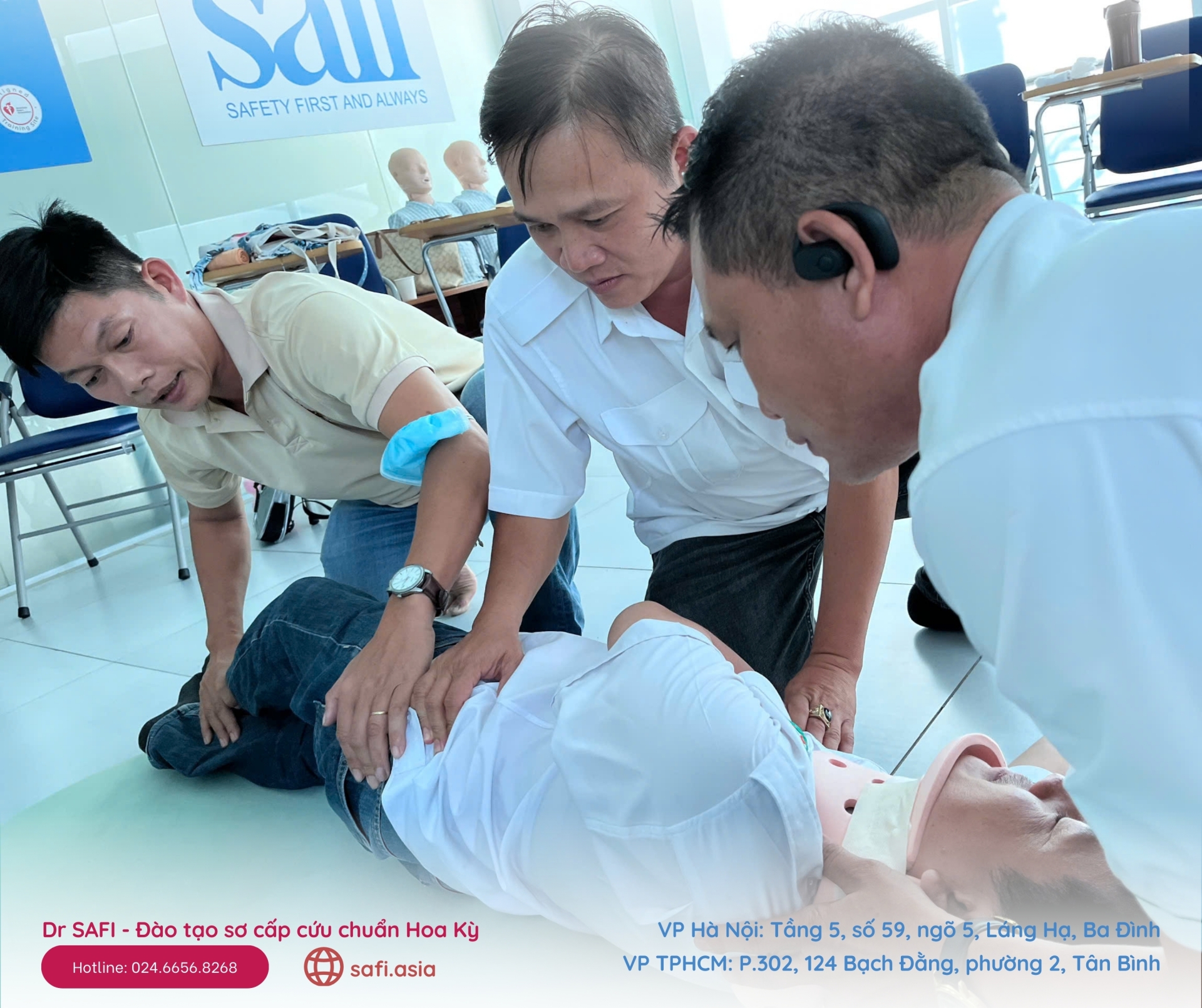 Safi đào tạo sơ cấp cứu