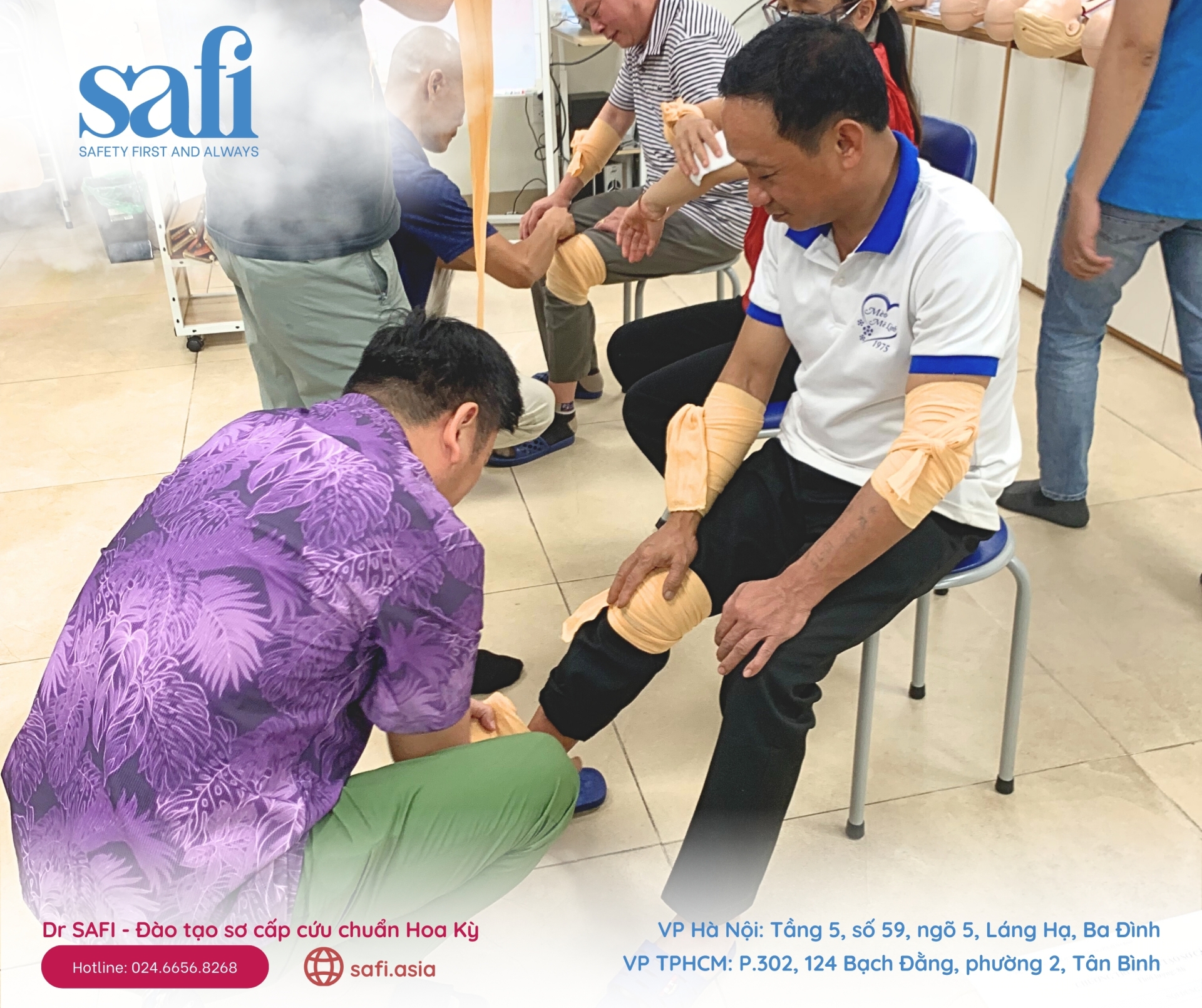 SAFI đào tạo sơ cấp cứu