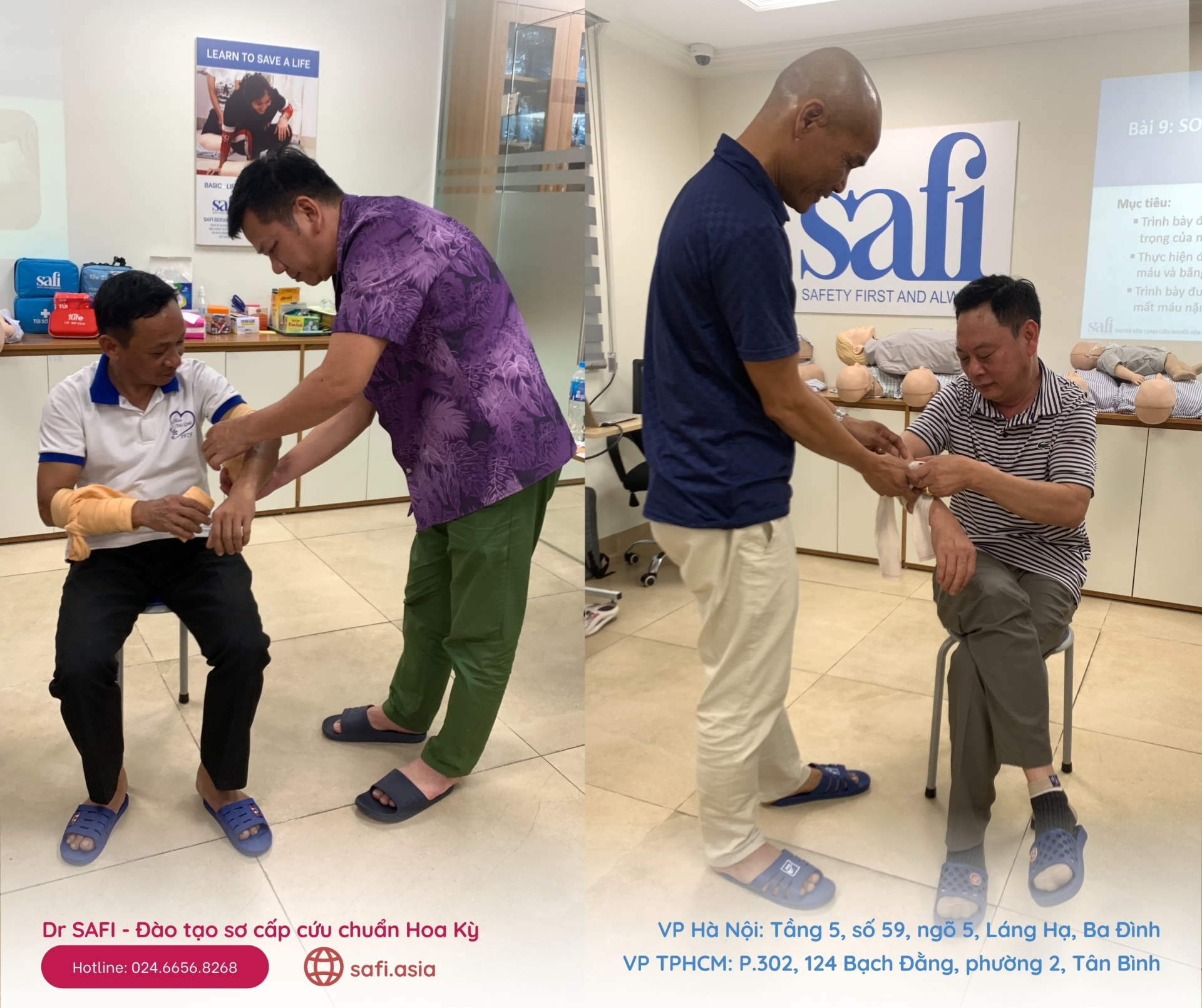 SAFI đào tạo sơ cấp cứu