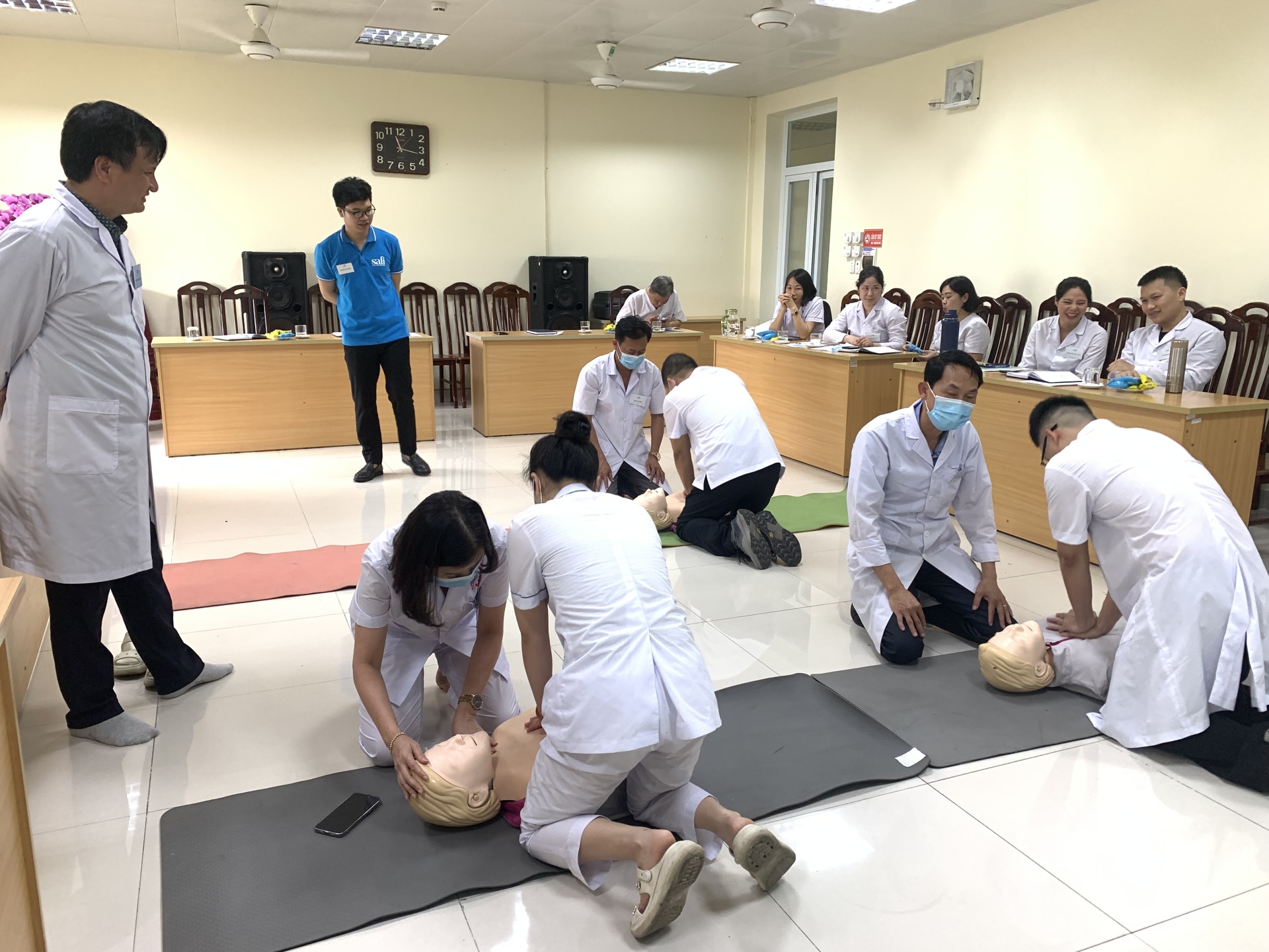 Đào tạo Giảng viên sơ cấp cứu Trung tâm cấp cứu 115 Hải Phòng - T5.2025