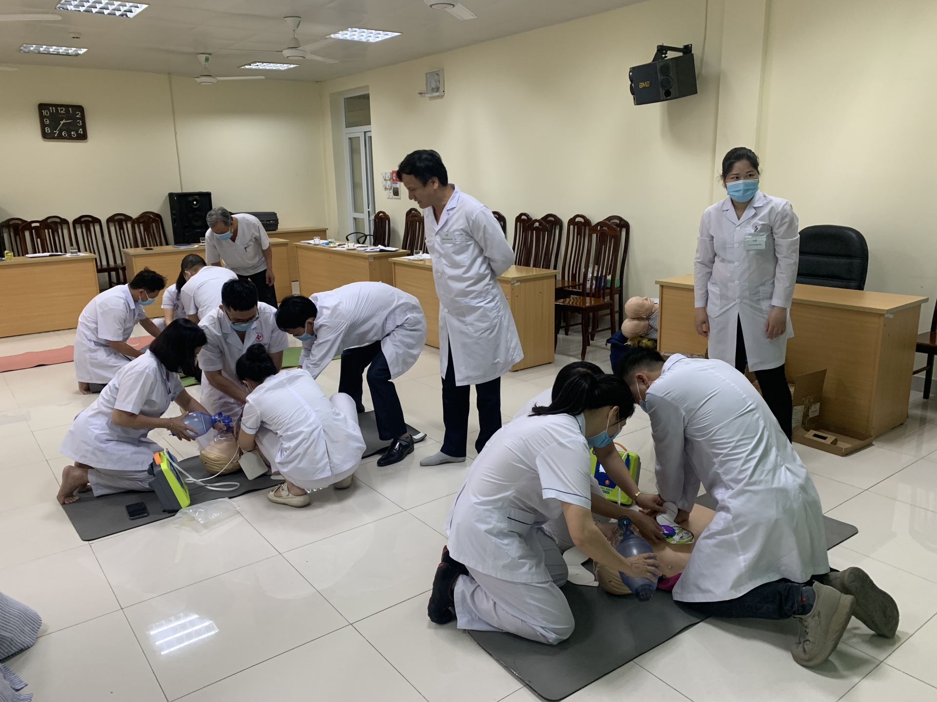 Đào tạo Giảng viên sơ cấp cứu Trung tâm cấp cứu 115 Hải Phòng - T5.2025