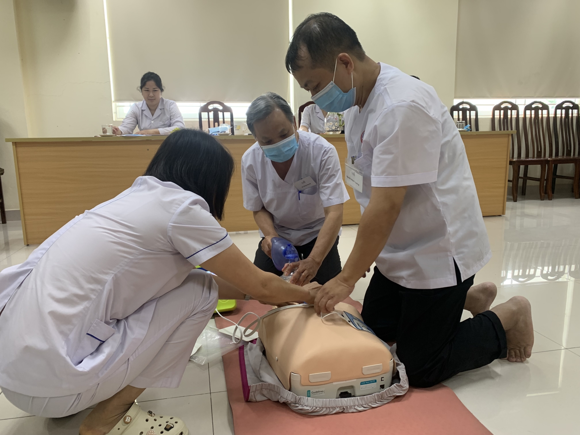 Đào tạo Giảng viên sơ cấp cứu Trung tâm cấp cứu 115 Hải Phòng - T5.2025
