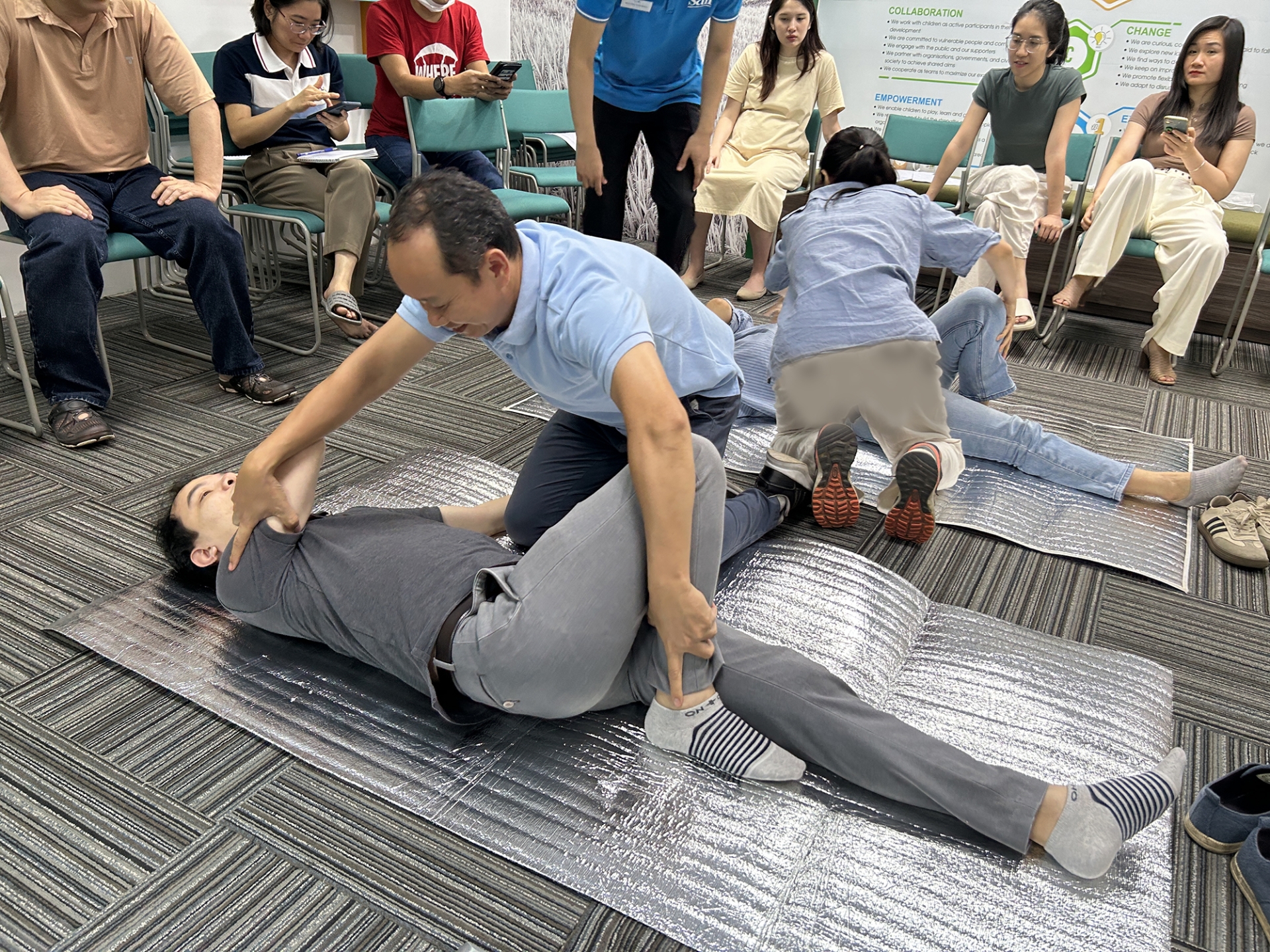 safi đào tạo sơ cấp cứu cho doanh nghiệp