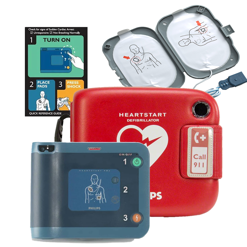 Máy khử rung tim Philips HeartStart FRx - Safi đào tạo sơ cấp cứu