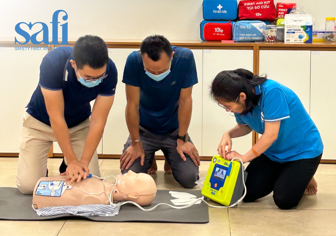 Safi đào tạo sơ cấp cứu cho mọi người