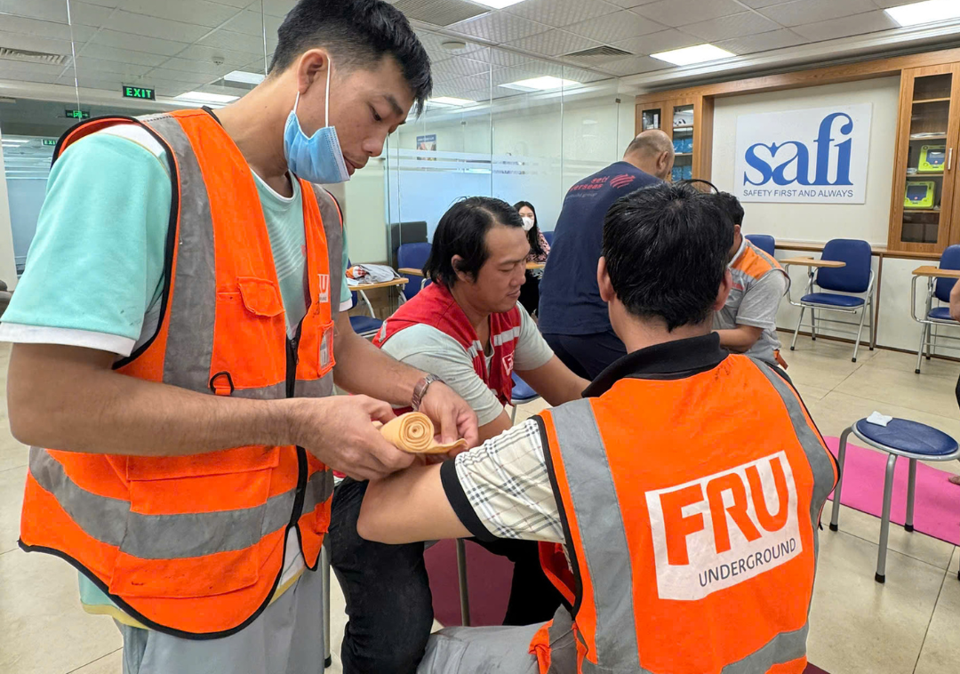 Safi đào tạo sơ cấp cứu cho doanh nghiệp