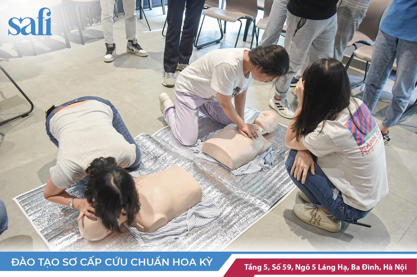 Safi đào tạo sơ cấp cứu cho mọi người